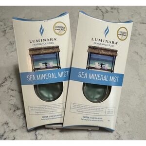 NEW Luminara Fragrance Pods SEA MINERAL‎ MIST 7 ML Single Pod Bundle of 2
